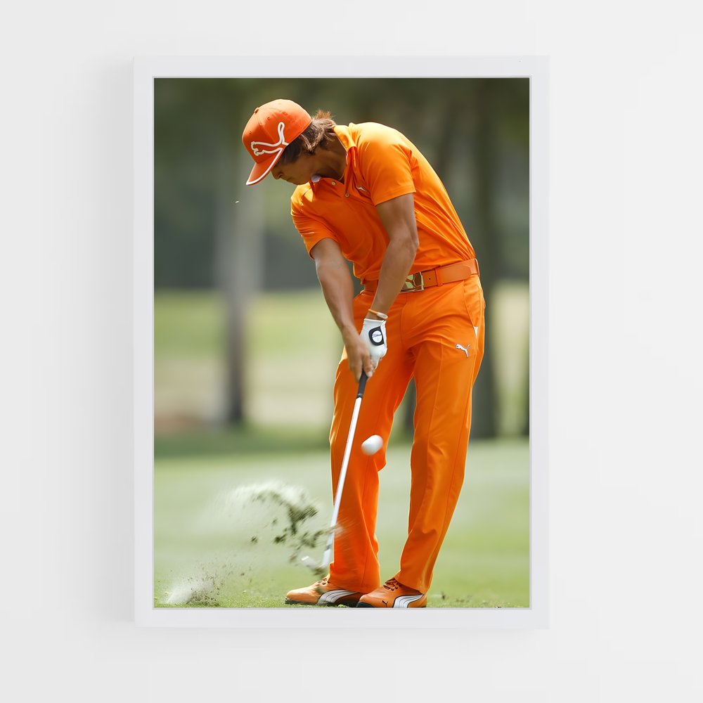 Poster Swing Éclatant – affiche Golf (vue 3)
